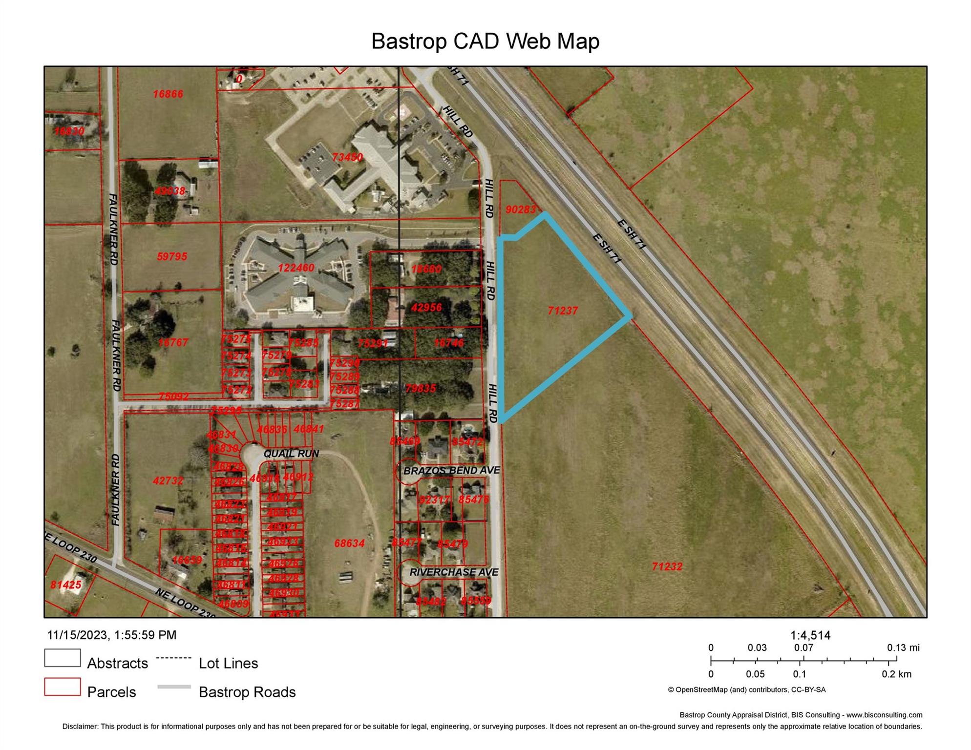 000 Hwy 71 & Hill Tx 78957