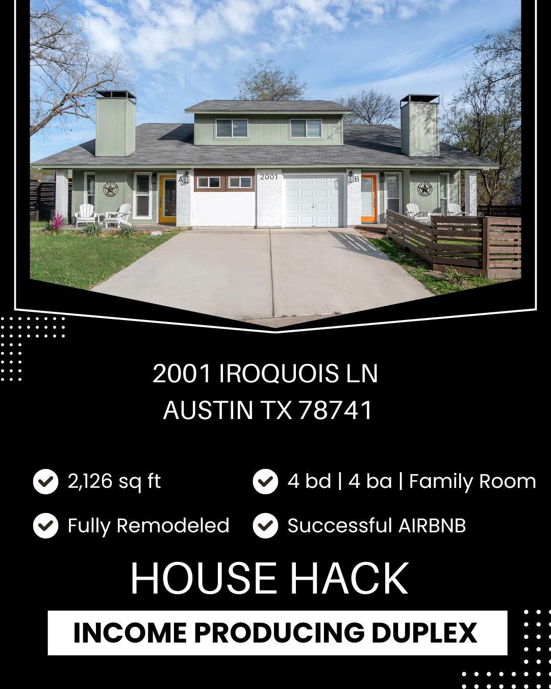 2001 Iroquois Tx 78741
